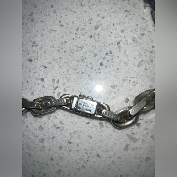 *SOLD*Tiffany & Co. Makers Chain 18k Gold and Sterling Silver! - Picture 3 of 7